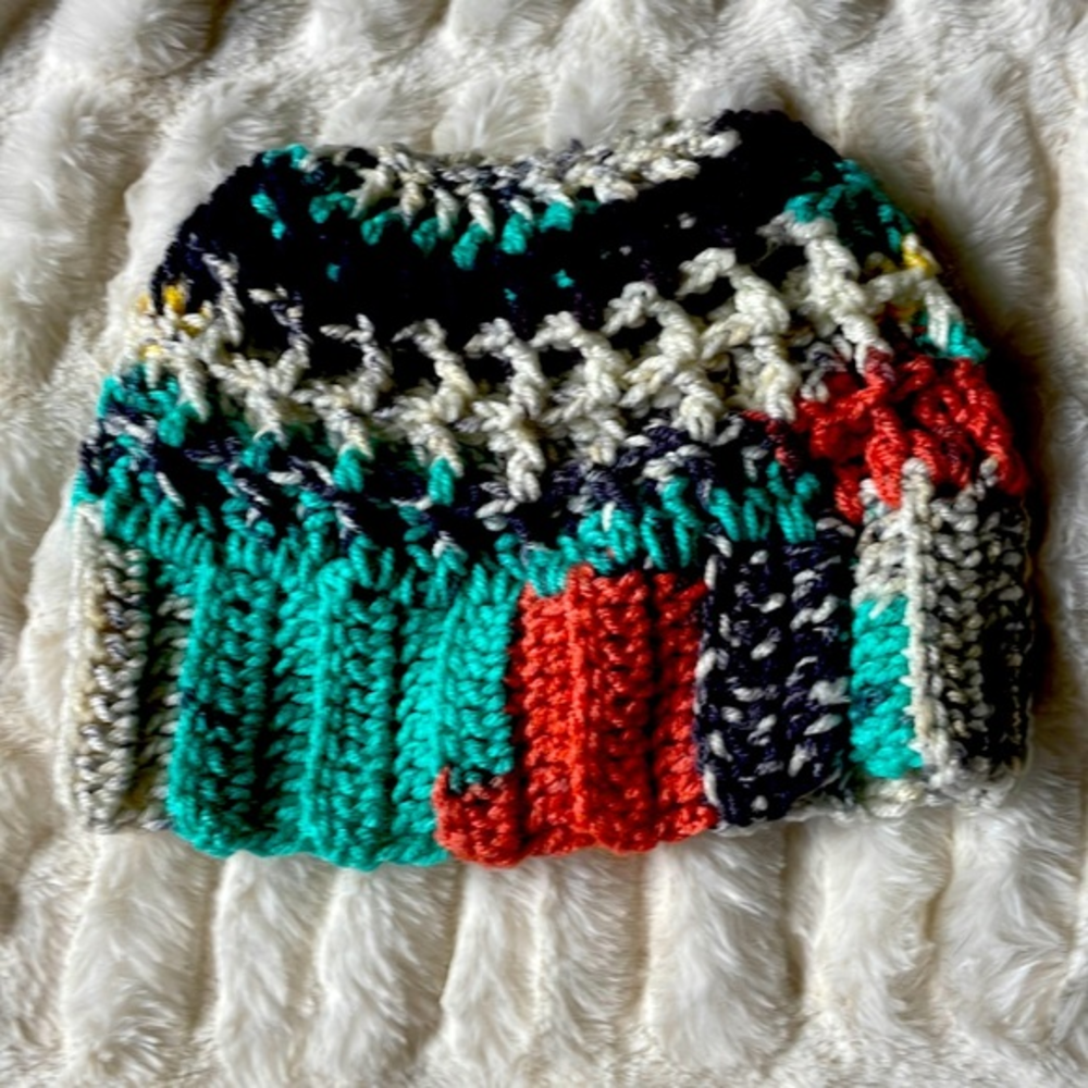 Handmade Knitted Beanie - Picture 1 of 5
